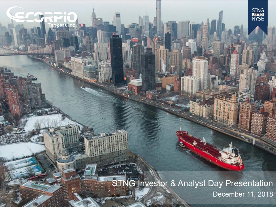 Scorpio Tankers Inc. Investor & Analyst Day Presentation