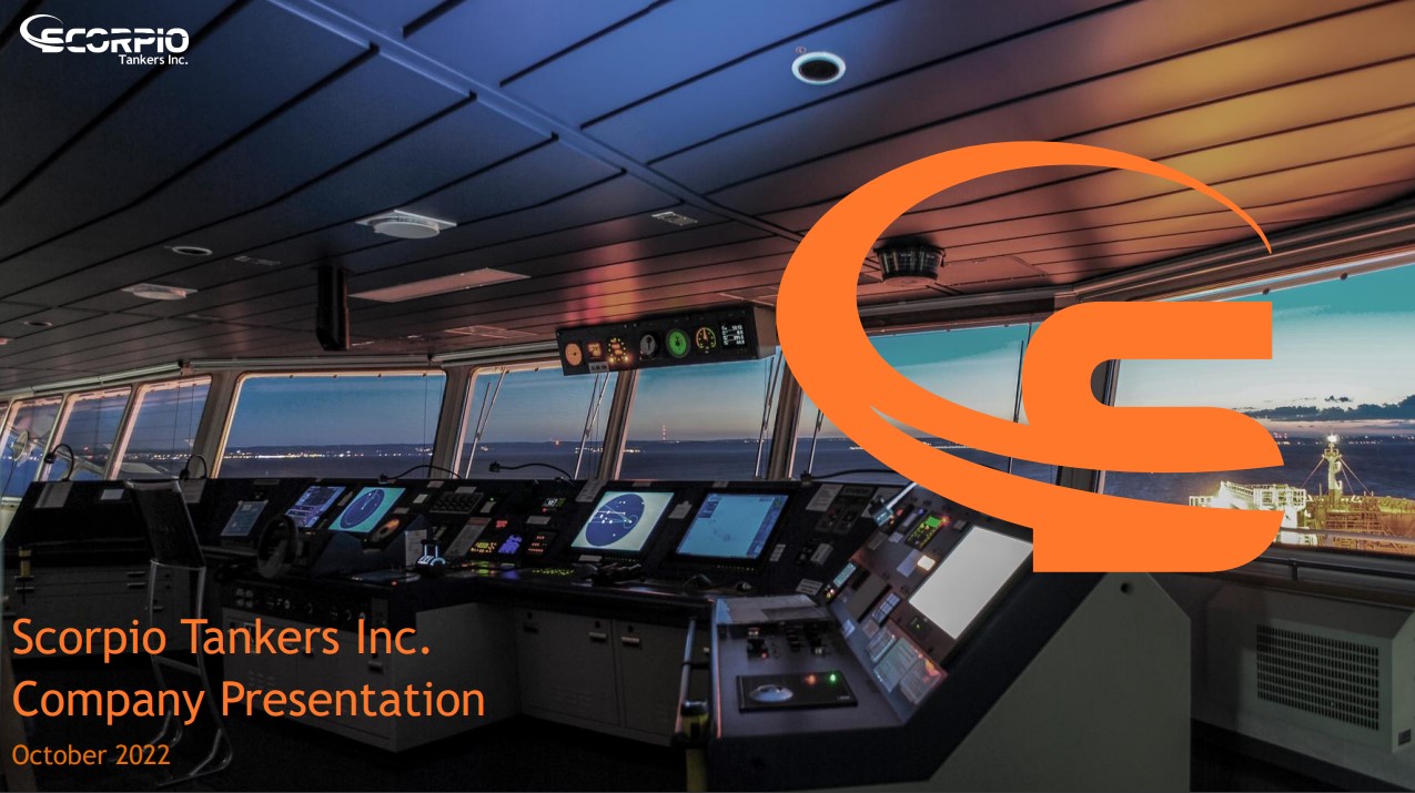 STNG Company Presentation October 2022