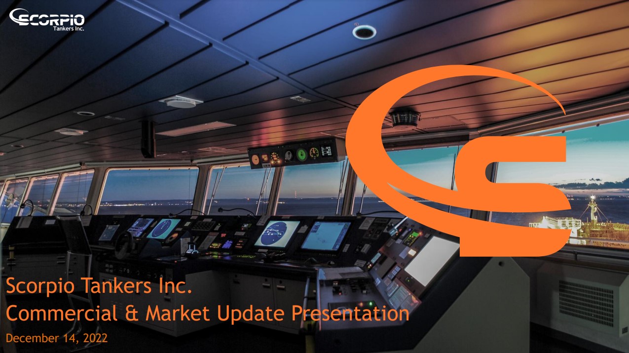 Scorpio Tankers Inc. Commercial & Market Update Presentation