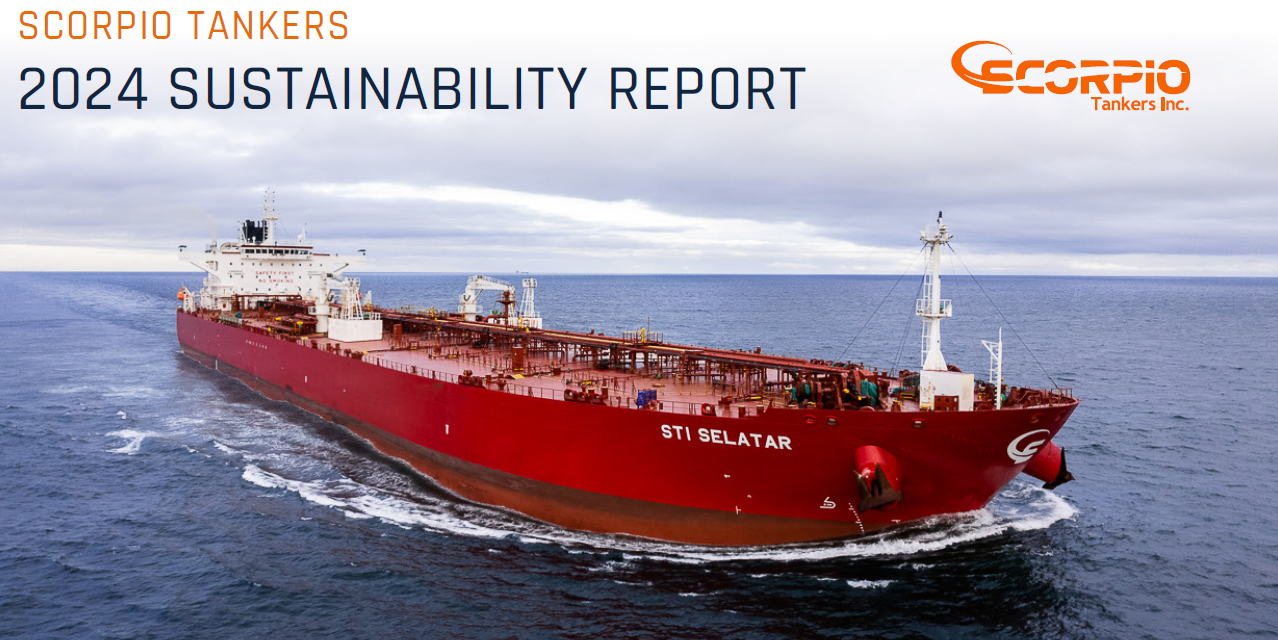 Scorpio Tankers Inc. 2024 Sustainability Report