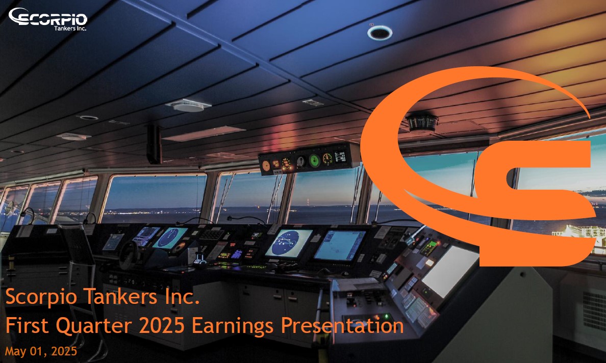 Scorpio Tankers Inc. Q1 2025 Earnings Presentation