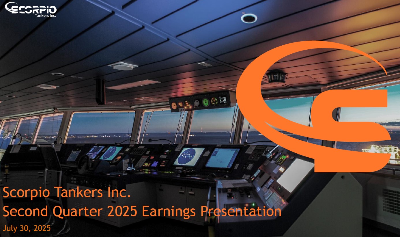 Scorpio Tankers Inc. Q2 2025 Earnings Presentation