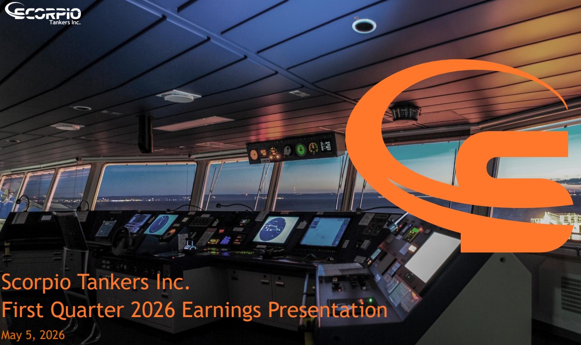 Scorpio Tankers Inc. Q1 2026 Earnings Presentation